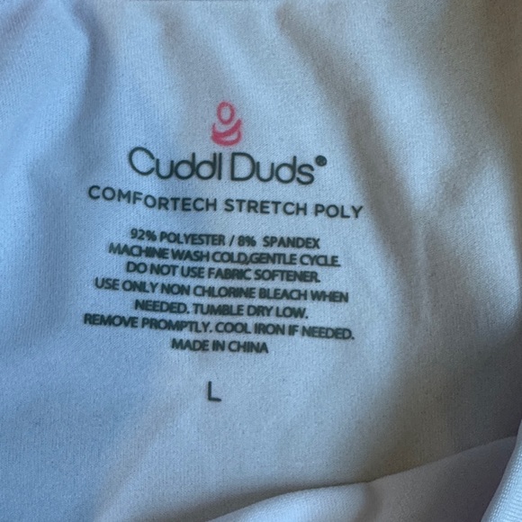 Cuddl Duds Light Pink Kids Long Underwear Set - Picture 4 of 5